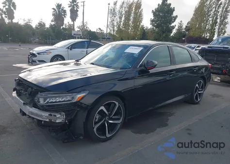 2018 Honda Accord Sport from USA, damaged, VIN 1HGCV1F30JA005878